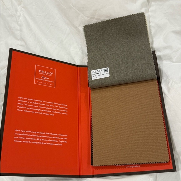 Drago Cashmere Jacket Fabric book - Picture 9 of 10